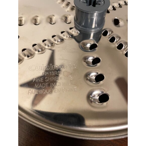 Cuisinart FP-13RSD Fine Shredding Disc Stainless Steel For 13-Cup Food Processor - Picture 4 of 4